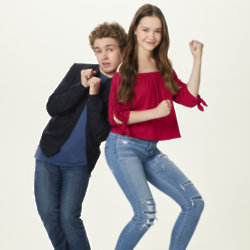 Sean Giambrone and Sadie Stanley have signed up for Kim Possible / Credit: Disney Channel