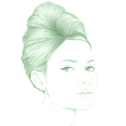 The bouffant is synonymous with the 60s