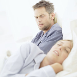 Does your partner keep you up with snoring?