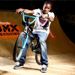 Tinchy Stryder is Encouraging kids to Learn BMX skills