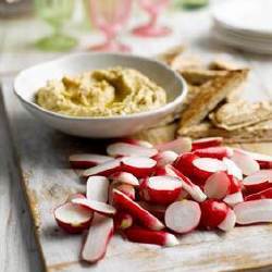 Why not try radishes with hummus? 