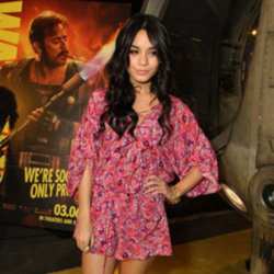 Vanessa Hudgens works the ditzy print this summer