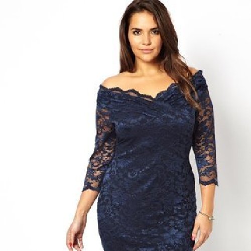 Fashion for curvy women: The lace dress