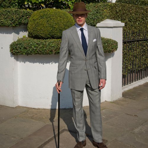 Oliver Brown presents men's classic summer suits