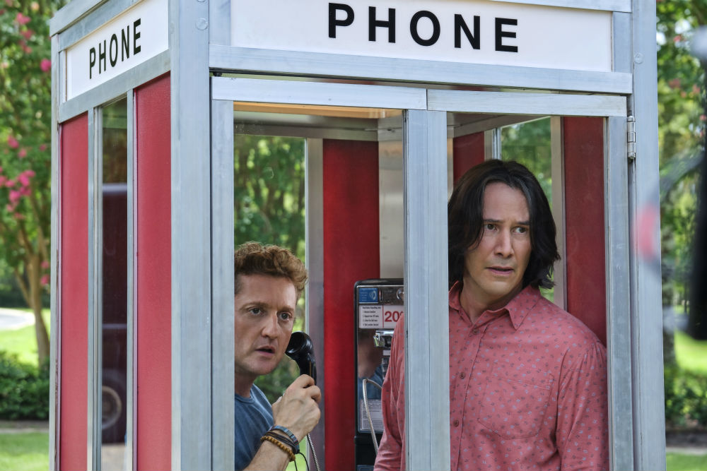 Alex Winter and Keanu Reeves in Bill & Ted Face The Music / Photo Credit: Warner Bros. Pictures