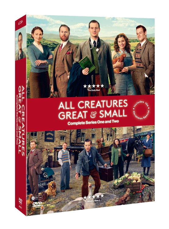 Grab yourself a copy of the All Creatures Great & Small: Complete Series One and Two boxset!