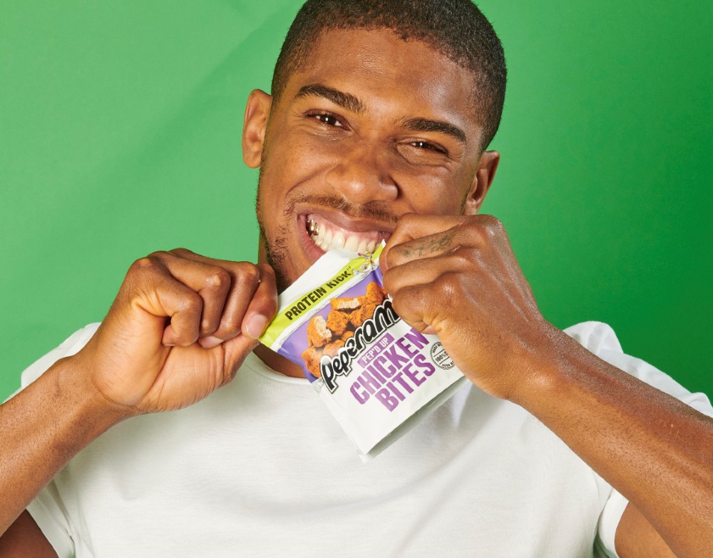 Anthony Joshua has teamed up with Peperami