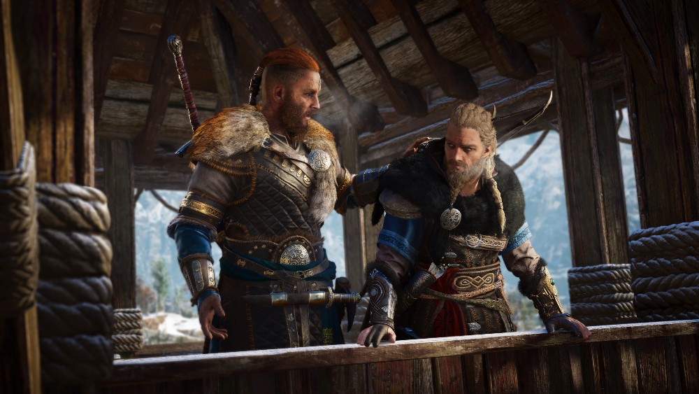 Sigurd and Eivor share a sibling bond following the tragic events of their childhood / Picture Credit: Ubisoft