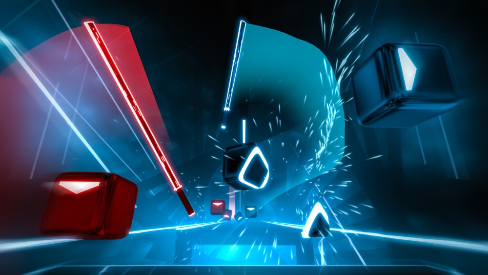Beat Saber is one of VR's most stunning experiences