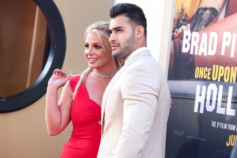Britney Spears with fiancé Sam Asghari / Picture Credit: Image Press Agency/SIPA USA/PA Images