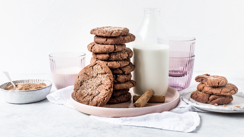These brown-butter chocolate snickerdoodles will keep you smiling through winter!