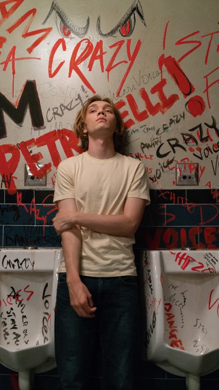 Charlie Plummer in Words on Bathroom Walls / Picture Credit: Sony Pictures