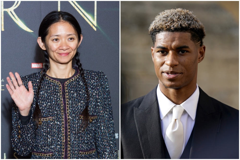 Chloe Zhao and Marcus Rashford are our Icons of the Year / Picture Credits: PA Images
