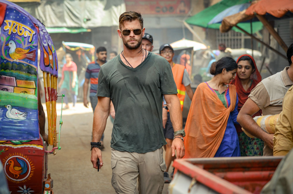 Chris Hemsworth in Extraction / Photo Credit: Netflix