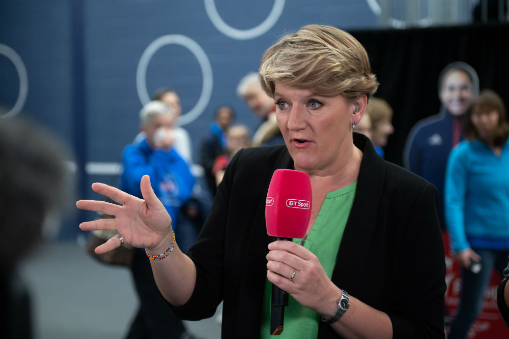 Clare Balding knows there's more work to be done