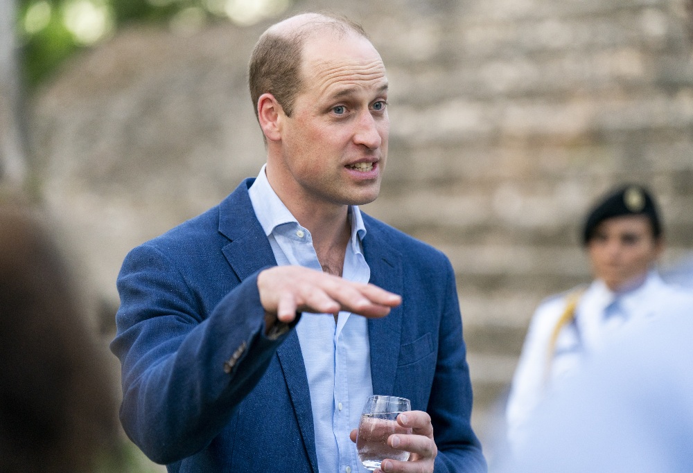 William also got chatting to guests, looking animated as he shared a conversation with some of those in attendance. / Picture Credit: Jane Barlow/PA Wire/PA Images