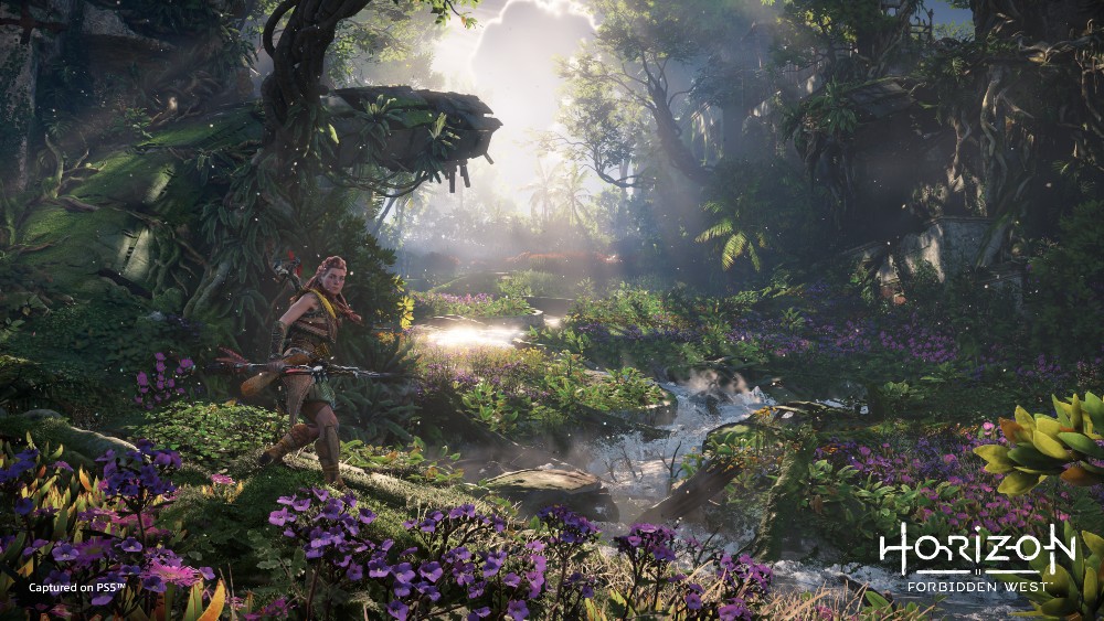 Aloy walks amongst some stunning environments in Horizon Forbidden West / Picture Credit: Sony Entertainment