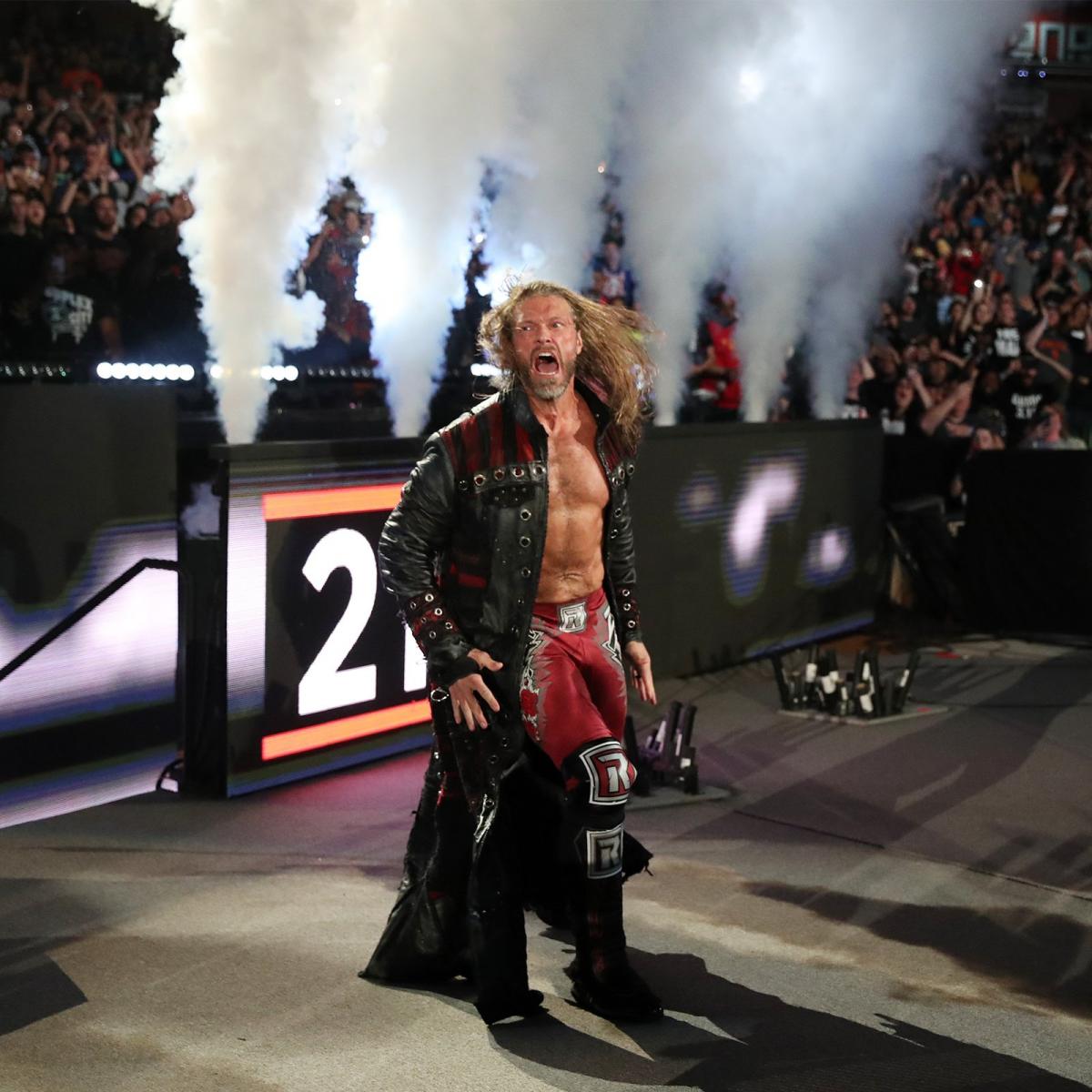 Edge returns to WWE at the Royal Rumble 2020 / Photo Credit: WWE