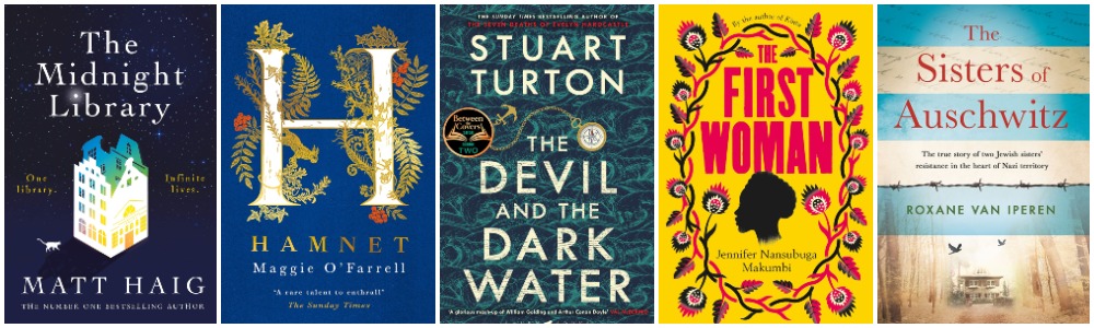 Five incredible novels are nominated for Book of the Year 2020