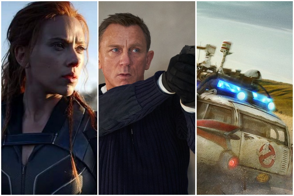 Black Widow, No Time To Die and Ghostbusters Afterlife are three films expected for 2021 release
