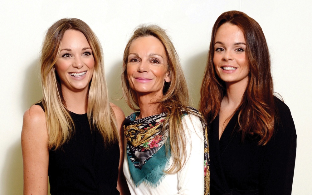 Joanne Wilkinson (founder, centre) with daughters Fleur (left) and Hana (right), directors of My Possible Self