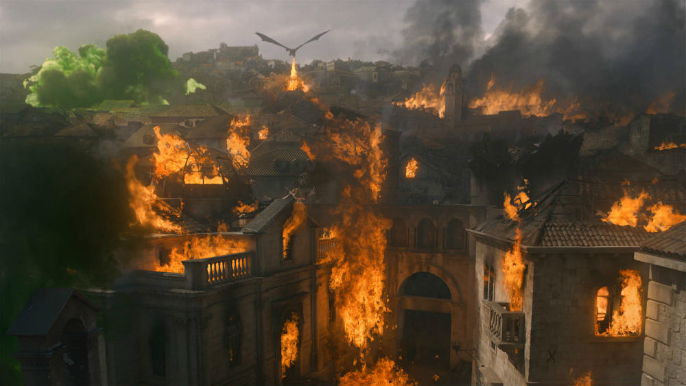 King's Landing burned in Season 8 / Photo Credit: HBO