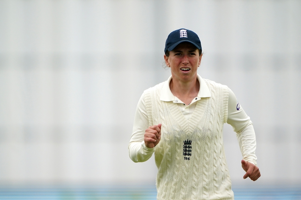 Georgia Elwiss during the Women's International Test match at Bristol, June 2021 / Picture Credit: Zac Goodwin/PA Wire/PA Images