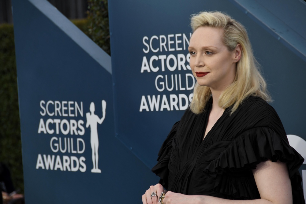 Gwendoline Christie at the 26th annual Screen Actor's Guild Awards in Los Angeles, January 2020 / Picture Credit: Sipa USA/SIPA USA/PA Images