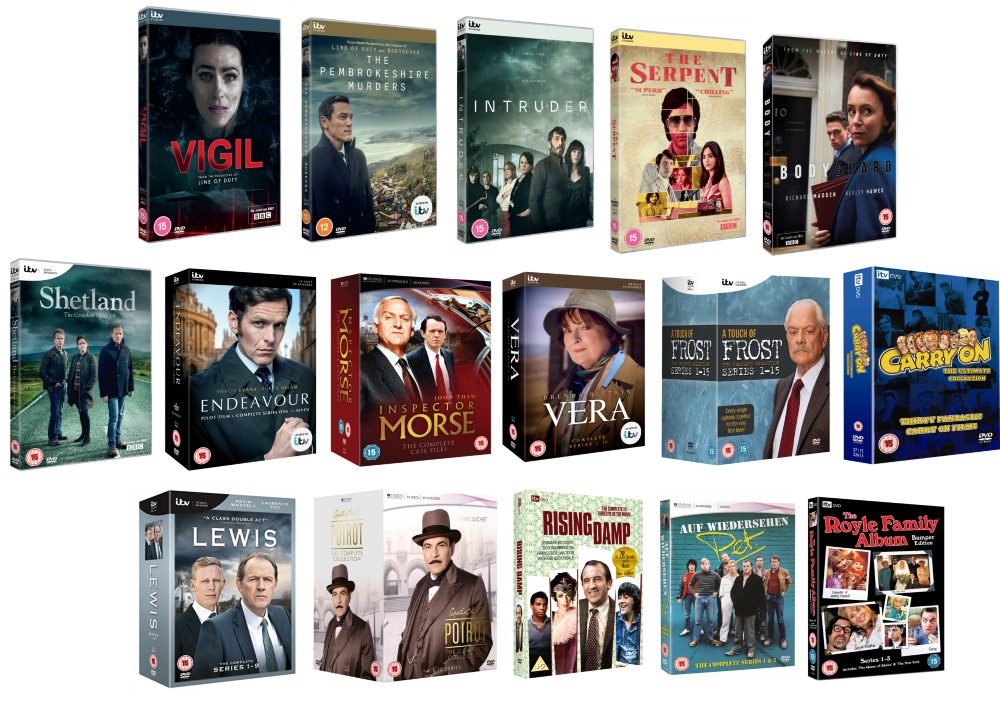 All of these incredible ITV Studios dramas and comedies could be yours to own on DVD!
