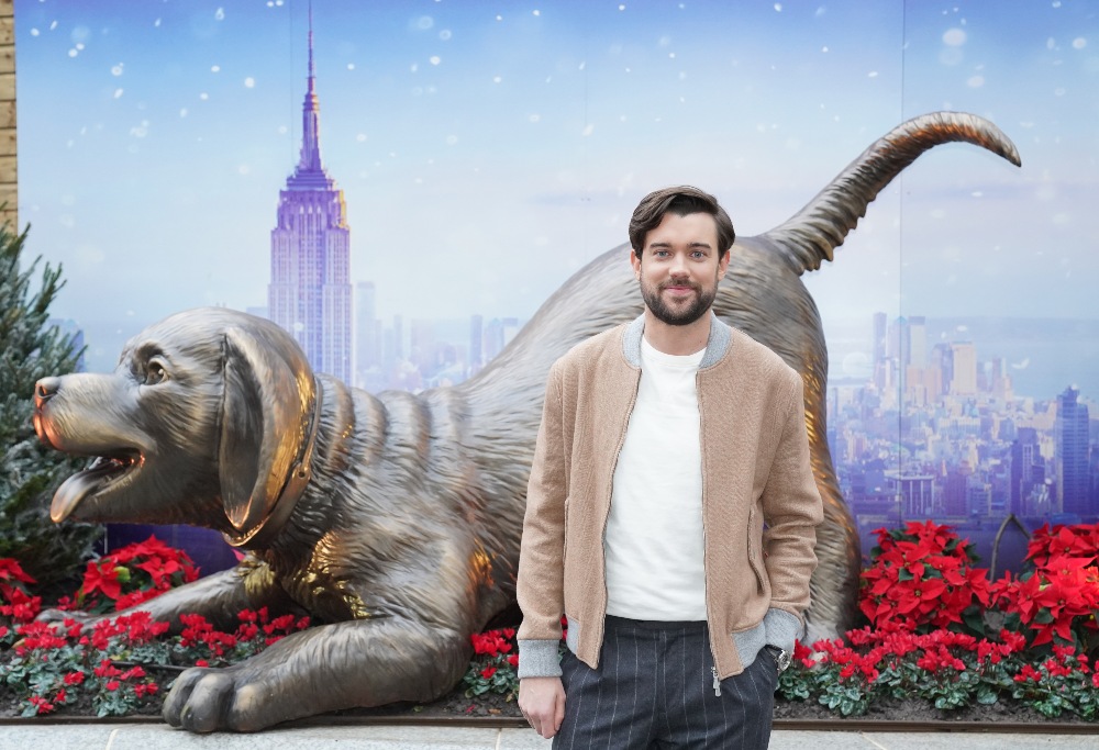 Jack Whitehall unveiled a statue of Clifford the Big Red Dog in London in December 2021 / Picture Credit: Jonathan Brady/PA Wire/PA Images