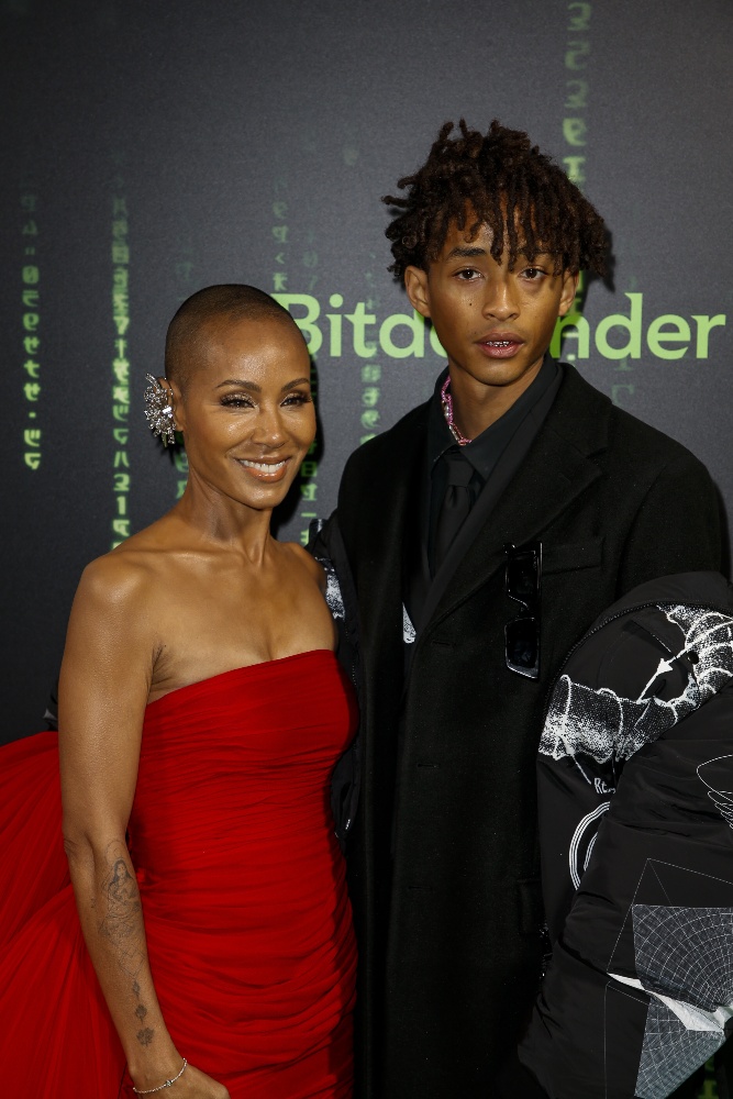 Jada Pinkett Smith alongside her son, Jaden Smith / Picture Credit: imageSPACE/SIPA USA/PA Images
