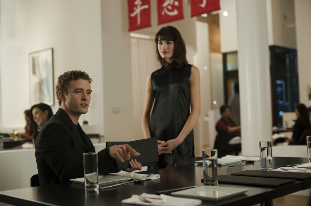 Justin Timberlake starred as Sean Parker in The Social Network