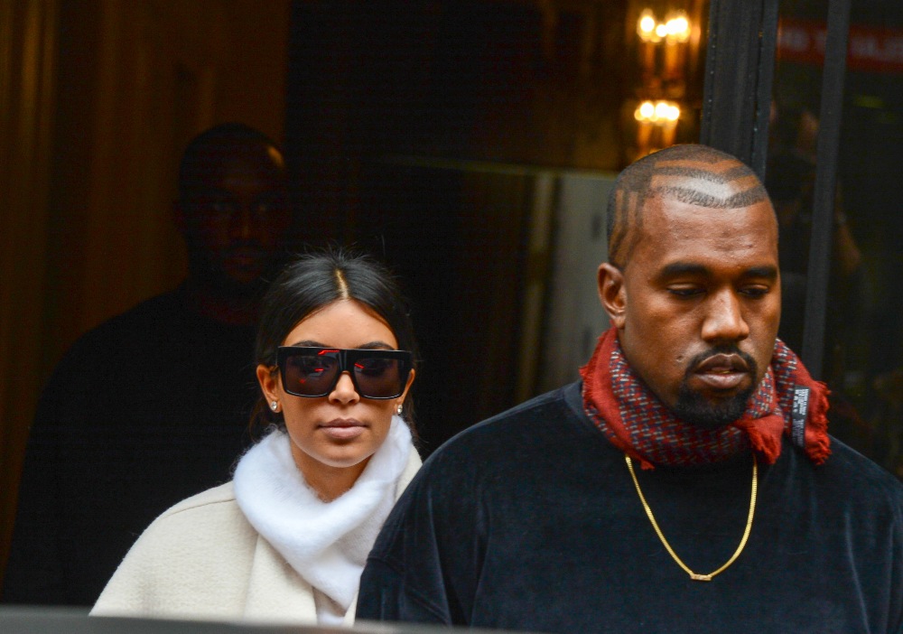 Kim and Kanye leaving Balmain Boutique in Paris, January 2021 / Picture Credit: ABACA/ABACA/PA Images