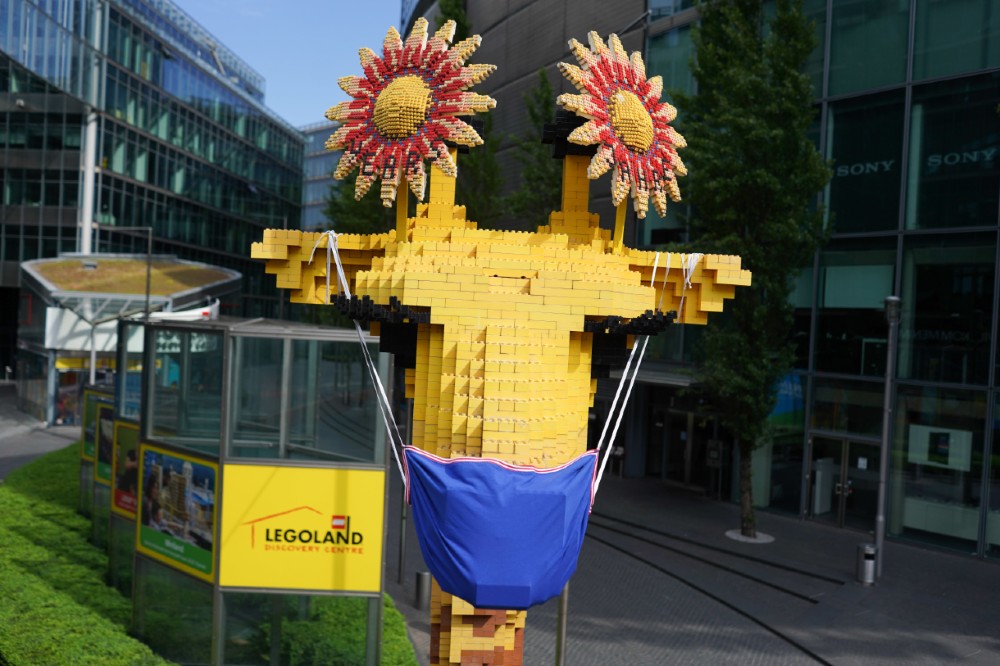 Legoland in Berlin took no risks with their reopening! / Picture Credit:  Jorg Carstensen/DPA/PA Images