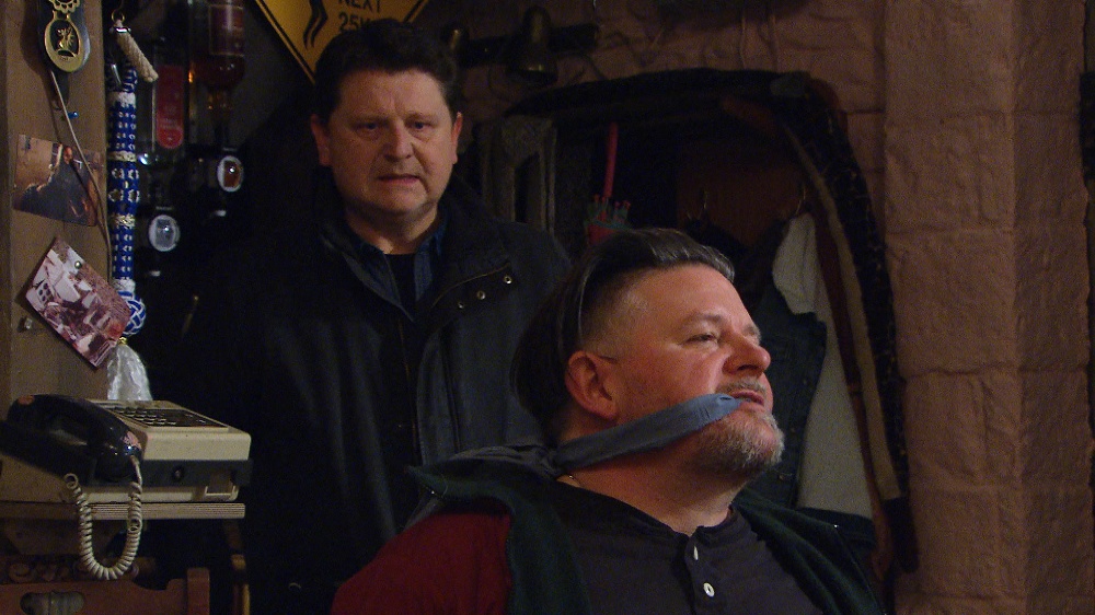 Paul's stunned to see Aaron's 'gift' / Picture Credit: ITV