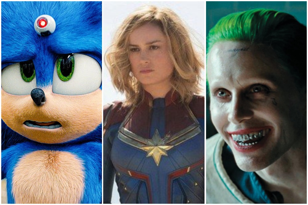 Sonic gets a sequel, as does Captain Marvel, with Zack Snyder's Justice League soon to release...