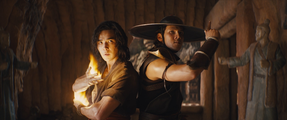 Ludi Lin and Max Huang as Liu Kang and Kung Lao in New Line Cinema's Mortal Kombat / Picture Credit: Warner Bros. Pictures