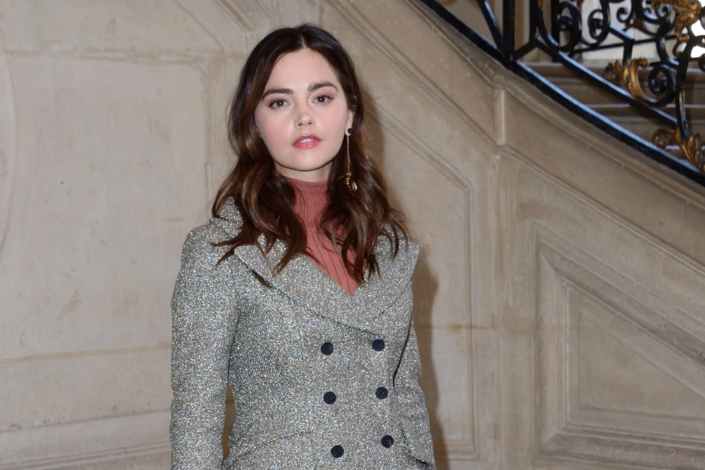 Jenna Coleman at the 2019 Christian Dior show as part of Paris Fashion Week / Picture Credit: Marechal Aurore/ABACA/ABACA/PA Images