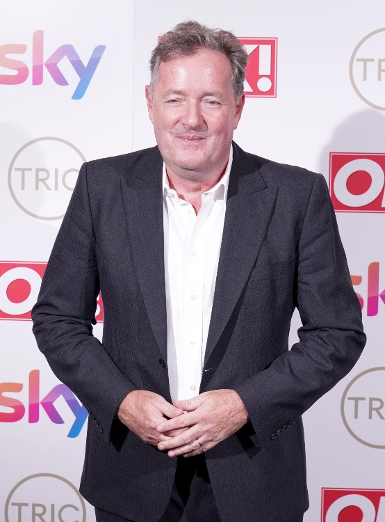 Piers Morgan at the TRIC Awards 2021 / Picture Credit: Ian West/PA Wire/PA Images