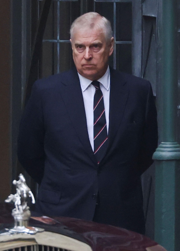 Prince Andrew outside Westminster Abbey in March 2022 / Picture Credit: REUTERS/Tom Nicholson