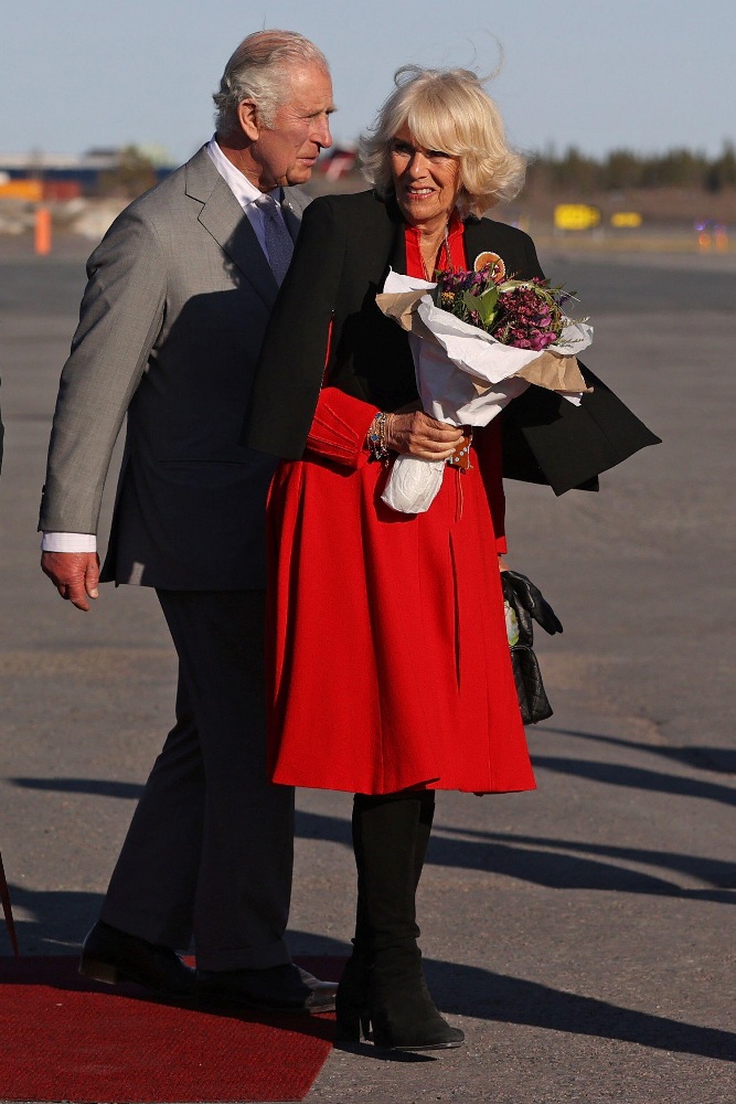 Prince Charles and Camilla depart their Canadian Royal Tour, May 19th 2022 / Picture Credit: REUTERS/Carlos Osorio