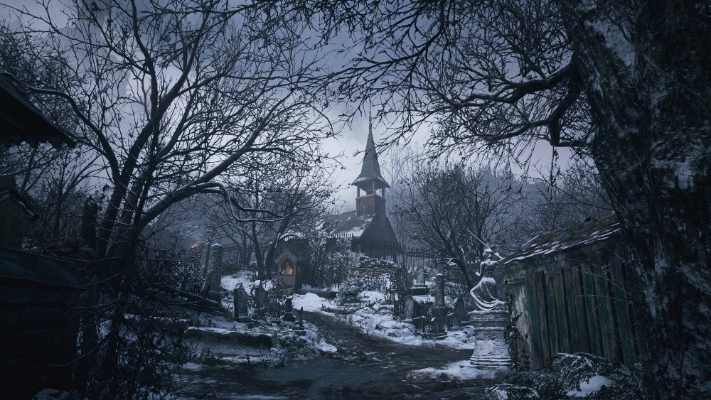 The village is a stunning yet terrifying hub of activity / Picture Credit: Capcom