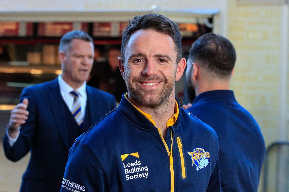Richie Myler plays for Leeds Rhinos and is now dating the club's president's daughter, it's been revealed / Picture Credit: News Images/Alamy Stock Photo