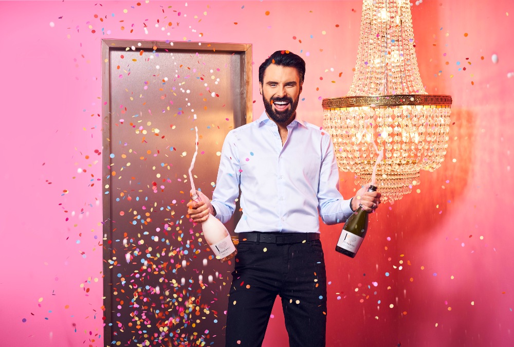 Rylan is celebrating being an ambassador for i heart Wines