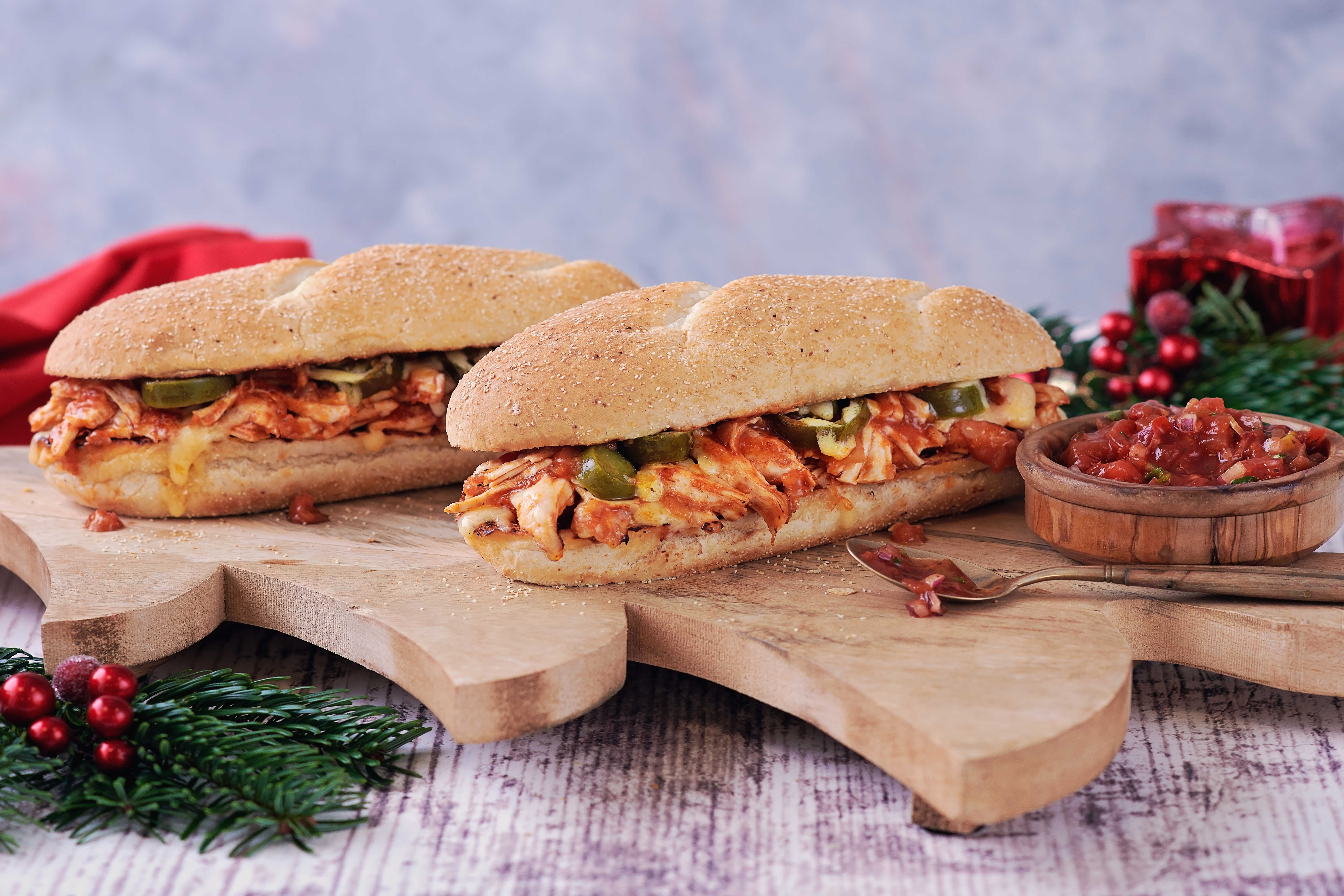 A delicious Turkey Sub for Christmas!