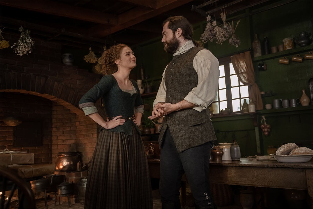 Brianna and Roger will present a united front in Outlander's sixth season / Picture Credit: Starz