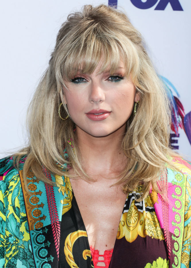 Taylor Swift at the FOX Teen Choice Awards 2019, Hermosa Beach, Los Angeles, California / Photo Credit: Xavier Collin/Image Press Agency/Sipa USA/PA Images