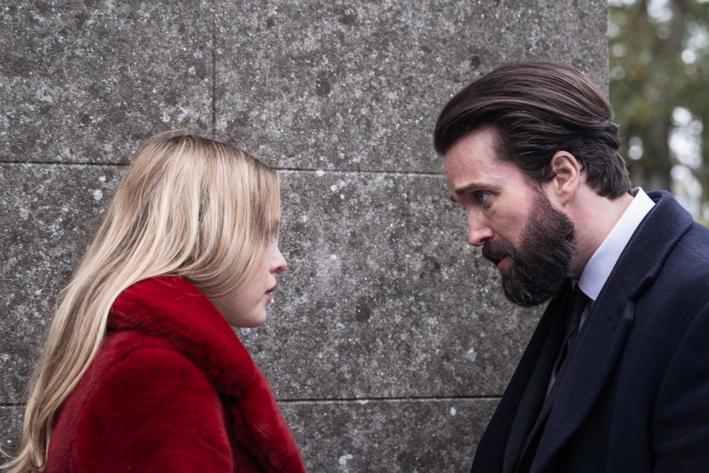 Emily Reid stars as Ophelia opposite Emmett Scanlan as Michael in The Deceived / Picture Credit: New Pictures Ltd & all3media International