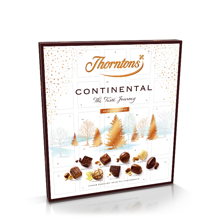 Go on a journey of taste with Thorntons' Continental Advent Calendar