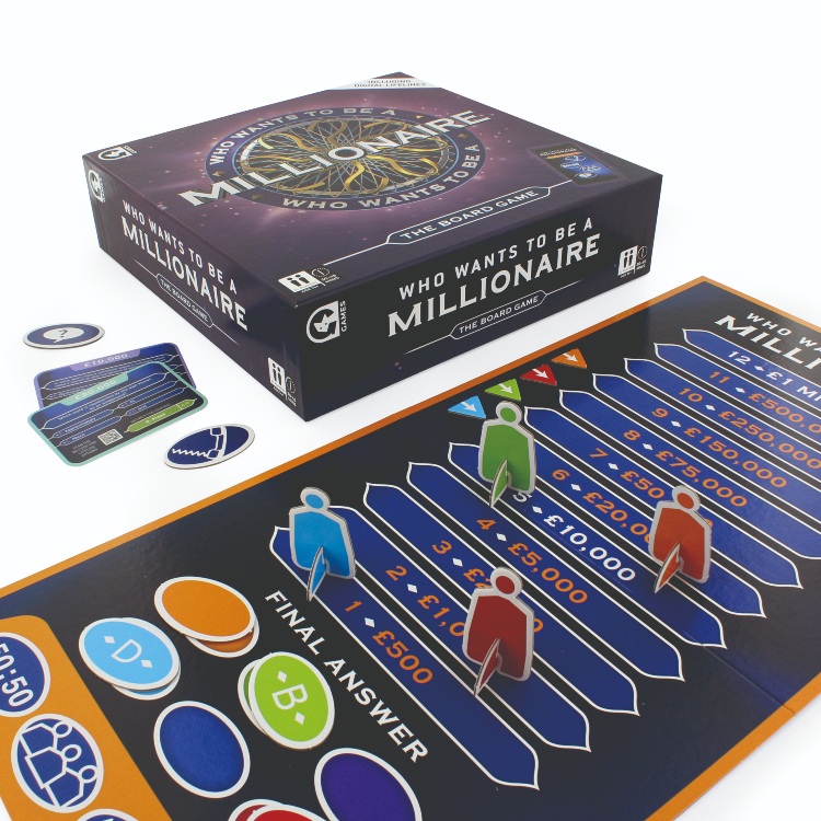 Go digital with the new Who Wants To Be A Millionaire board game